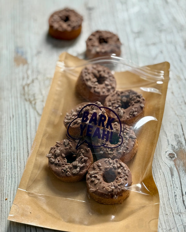 Bark Yeah Carob Donuts Dog Treat