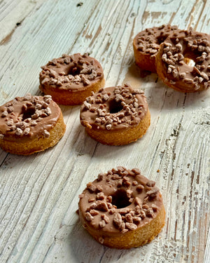 Bark Yeah Carob Donuts Dog Treats