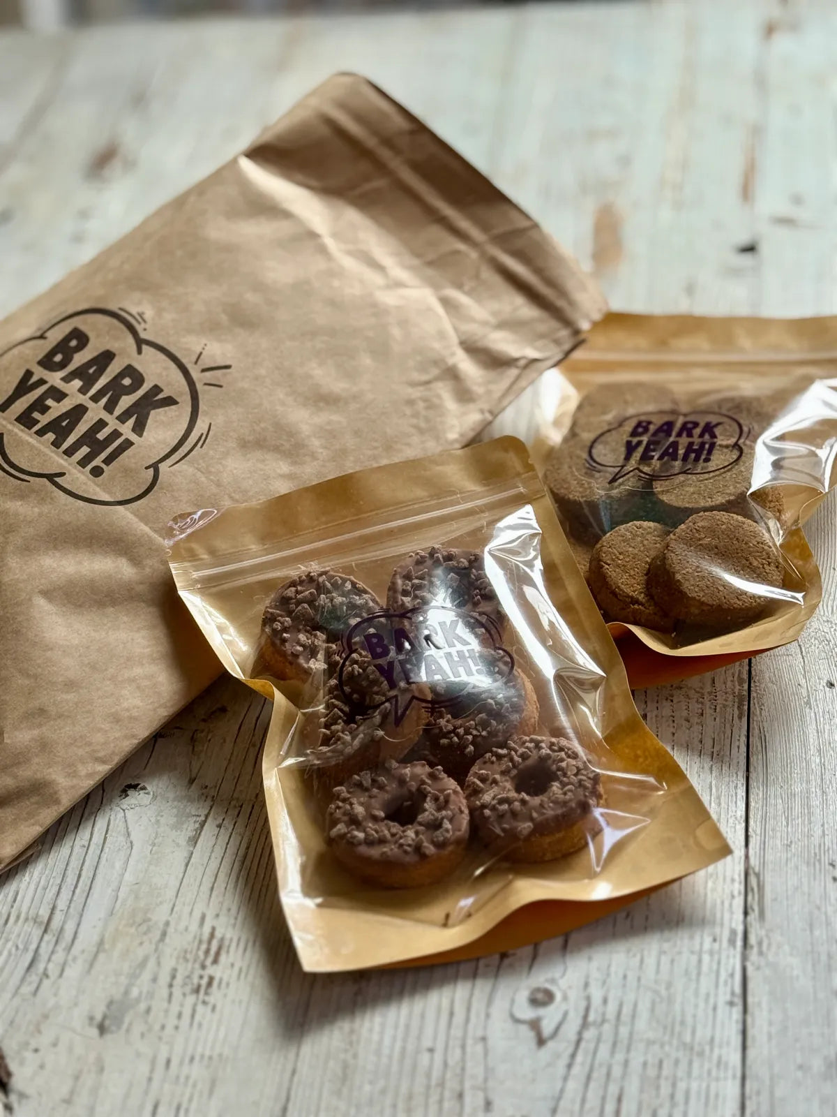 Bark Yeah Dog Treats Food Packaging