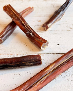 bark yeah natural bully stick dog chews thicker treat