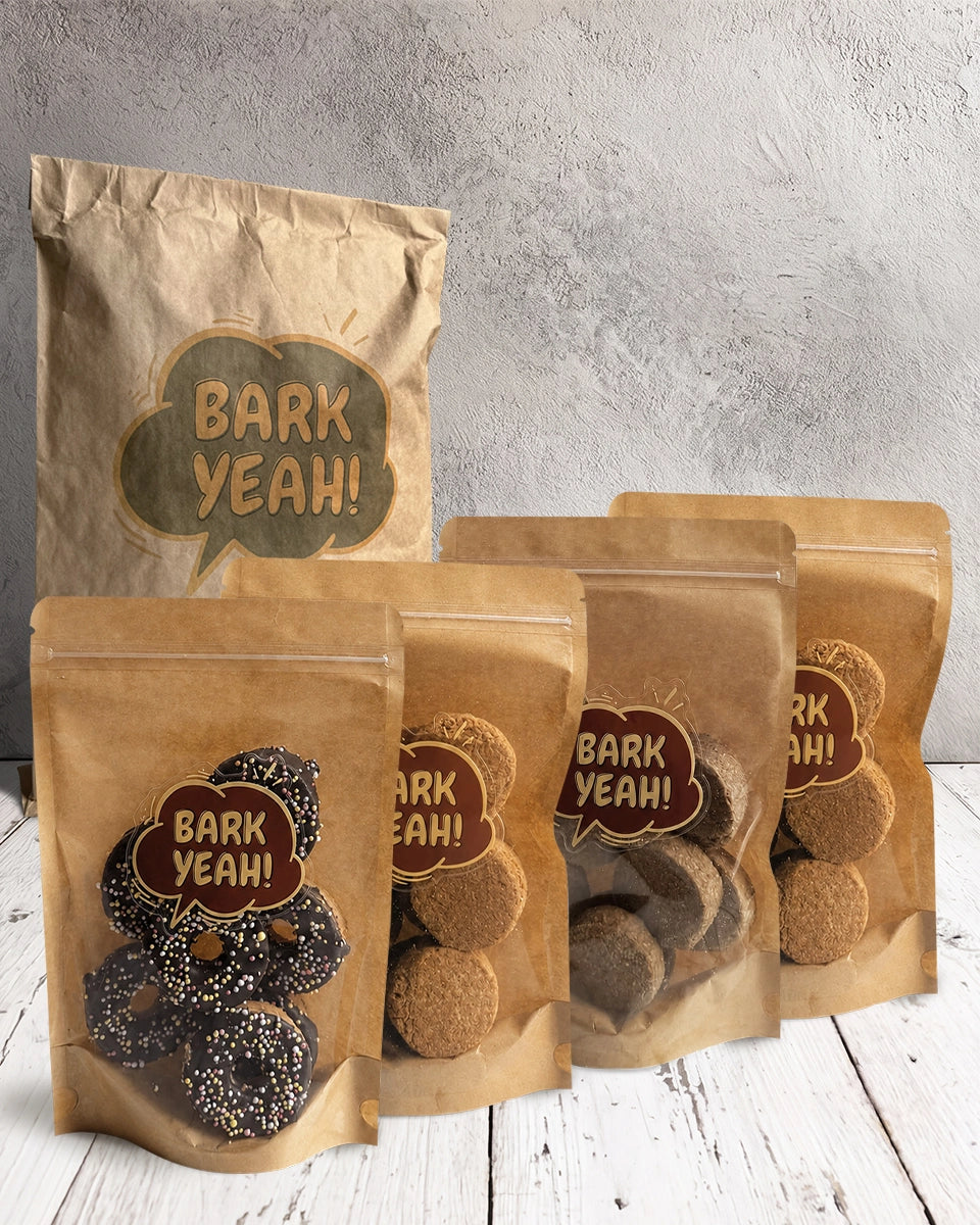 bark yeah natural dog biscuits bundle