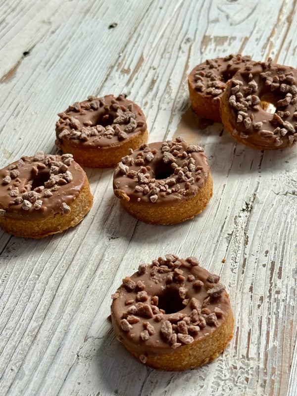 CAROB (NOT CHOC) DONUTS